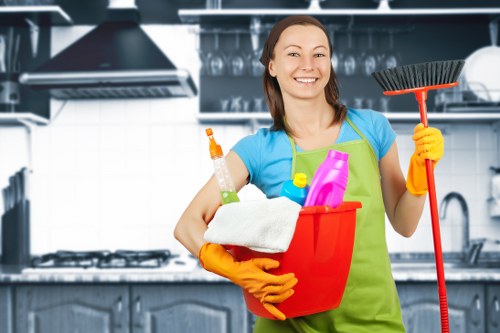 Professional steam carpet cleaning in a living room